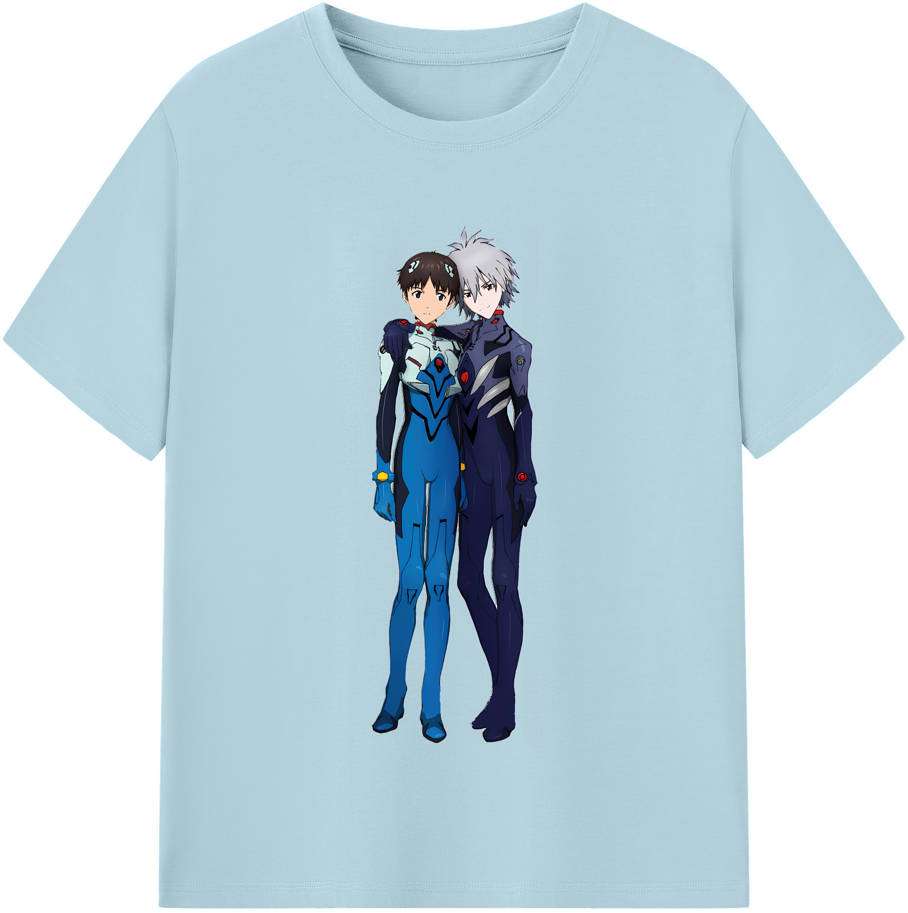 （画像用） EVA 新世紀エヴァンゲリオン 綿100％半袖Tシャツ（フロントプリント）